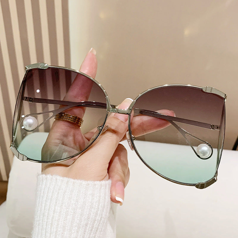 sunglasses Women Vacation Luxury Oversized  Luxe Lunette Soleil