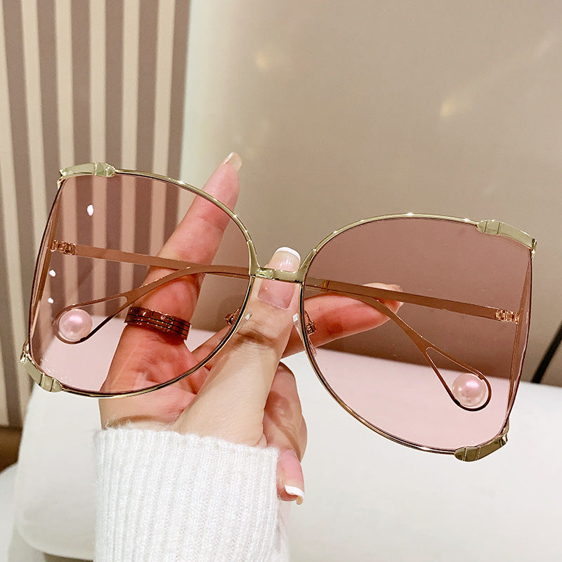 sunglasses Women Vacation Luxury Oversized  Luxe Lunette Soleil