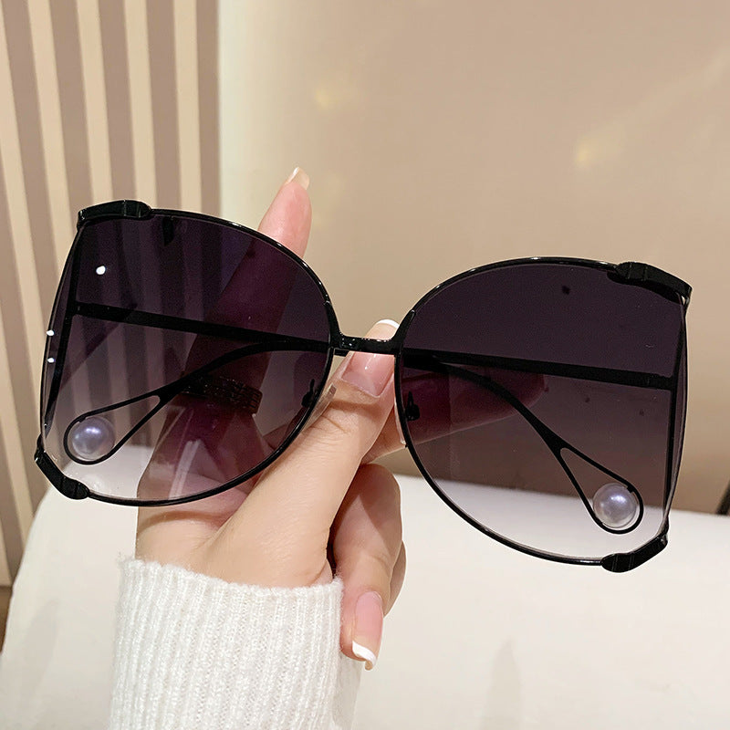 sunglasses Women Vacation Luxury Oversized  Luxe Lunette Soleil