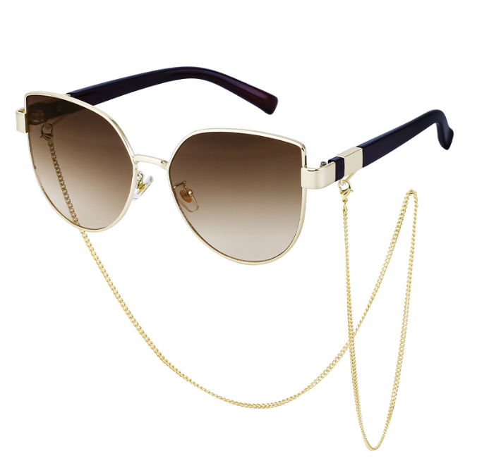 New European and American Fashion Cat Eye Sunglasses