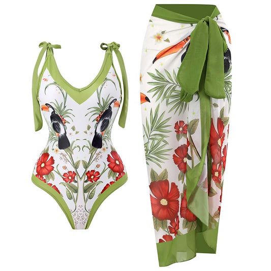 Women's One Piece Swimsuit Dress  Swimwear Luxury